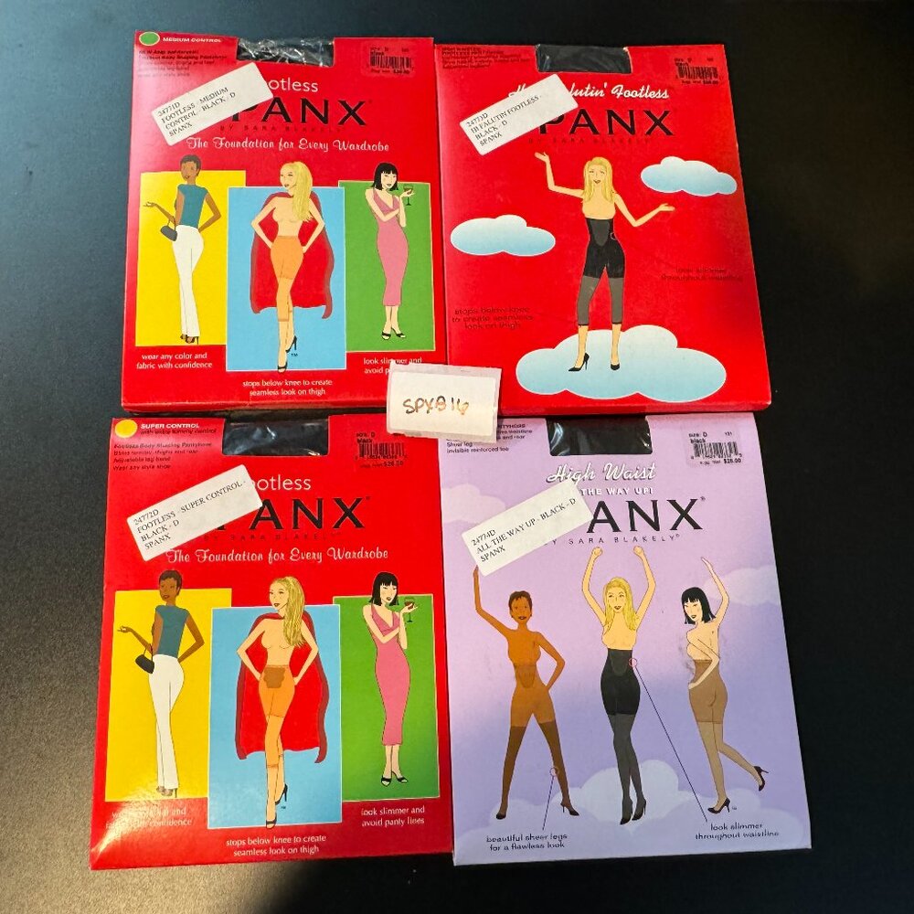 SPANX Bundle - Size D - 4pcs - SPXB16